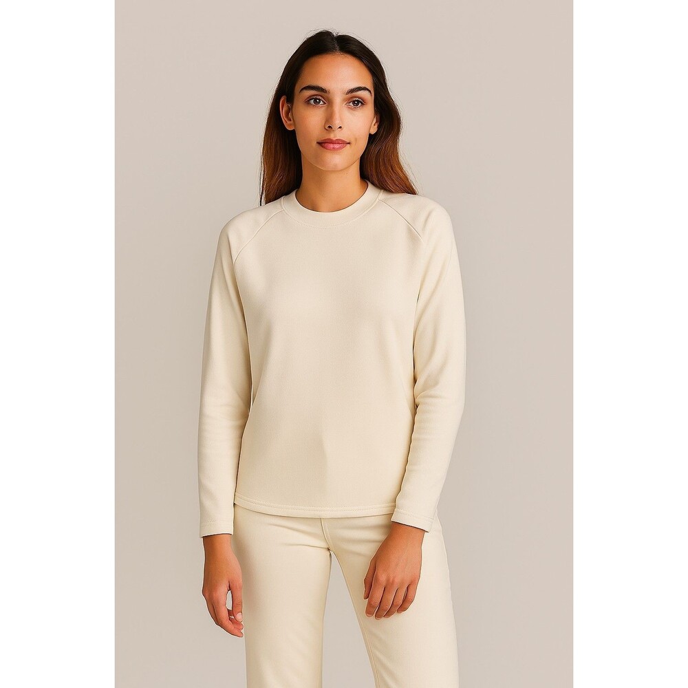 Merokeety Two Tone Sweater, Size XL, Grey And White